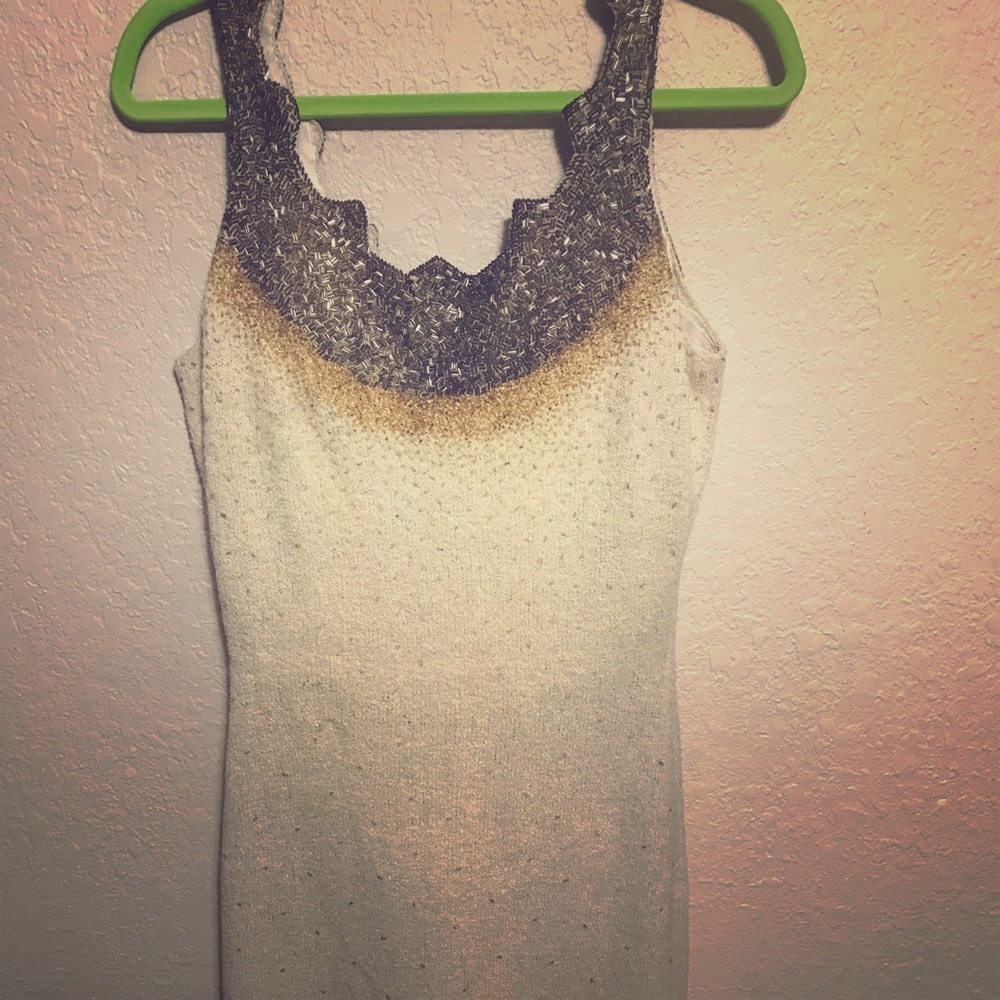 1950's Handbeaded Cocktail Dress